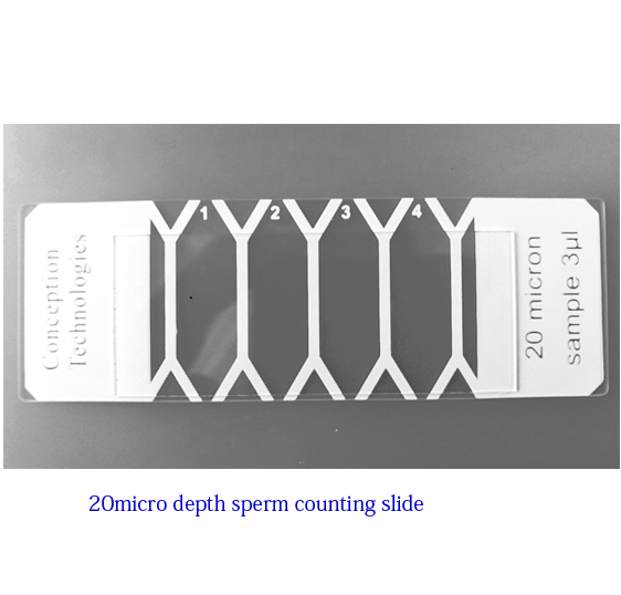 Sperm Counting Slide For CASA Semen Analysis